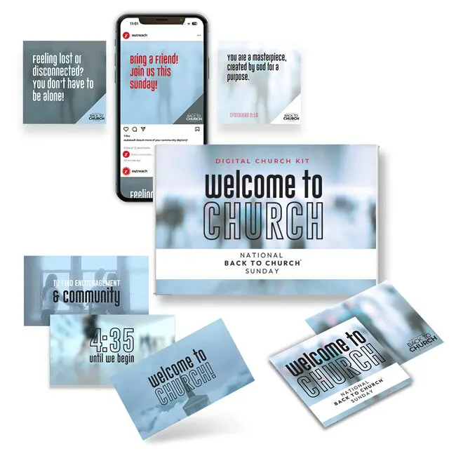 Back to Church Welcomes You Digital Church Kit Back to Church Welcomes You Digital Church Kit