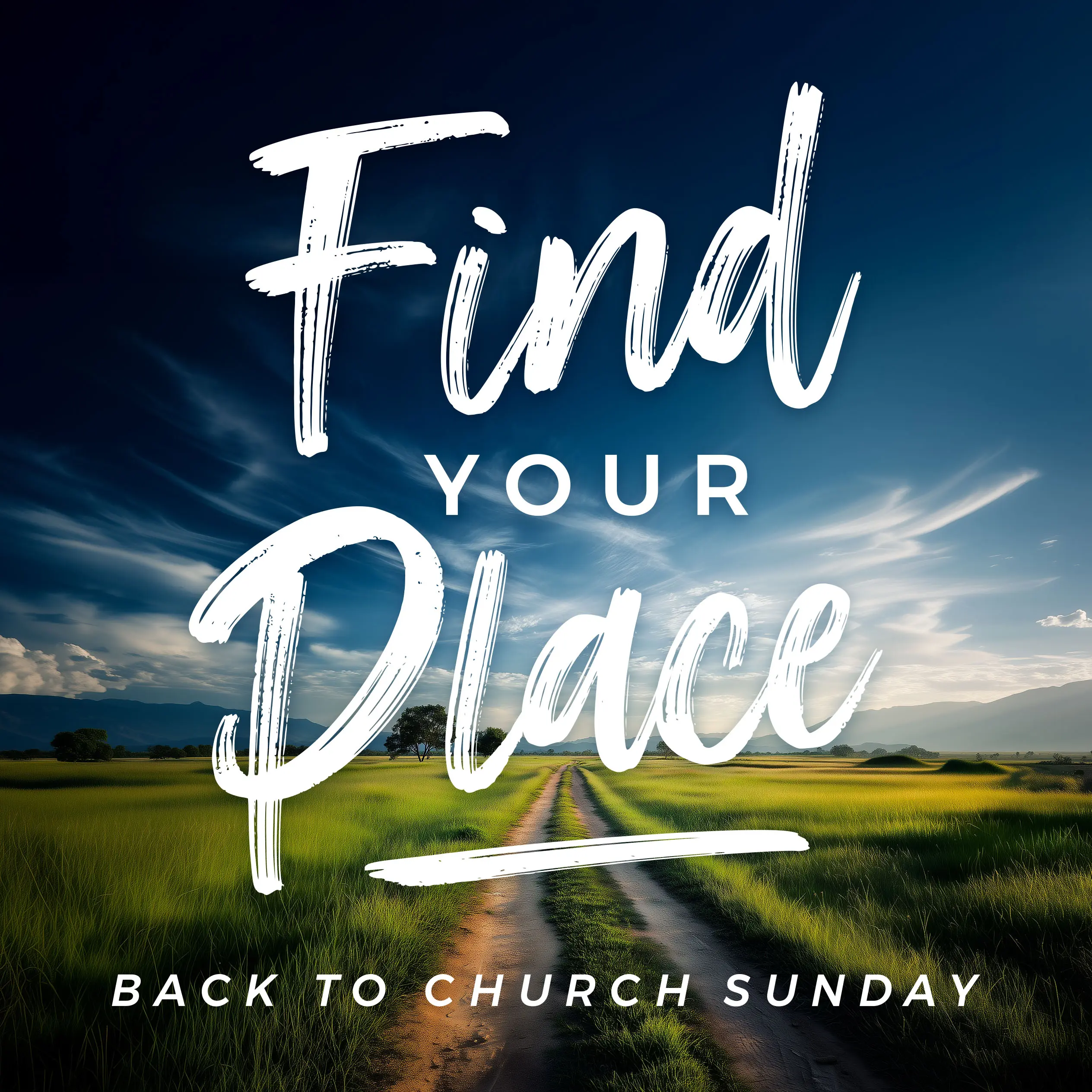 Find Your Place — Back to Church Sunday 2026